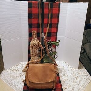 Antik Kraft Brown Crossbody Bag